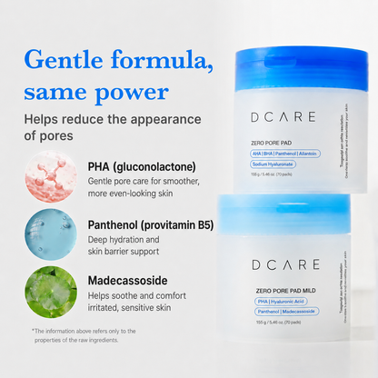 DCARE Pore Refining Pads