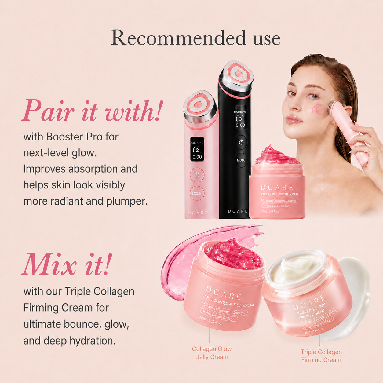 DCARE Collagen Glow Jelly Cream