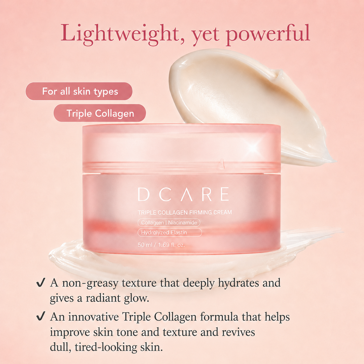 DCARE Triple Collagen Firming Cream