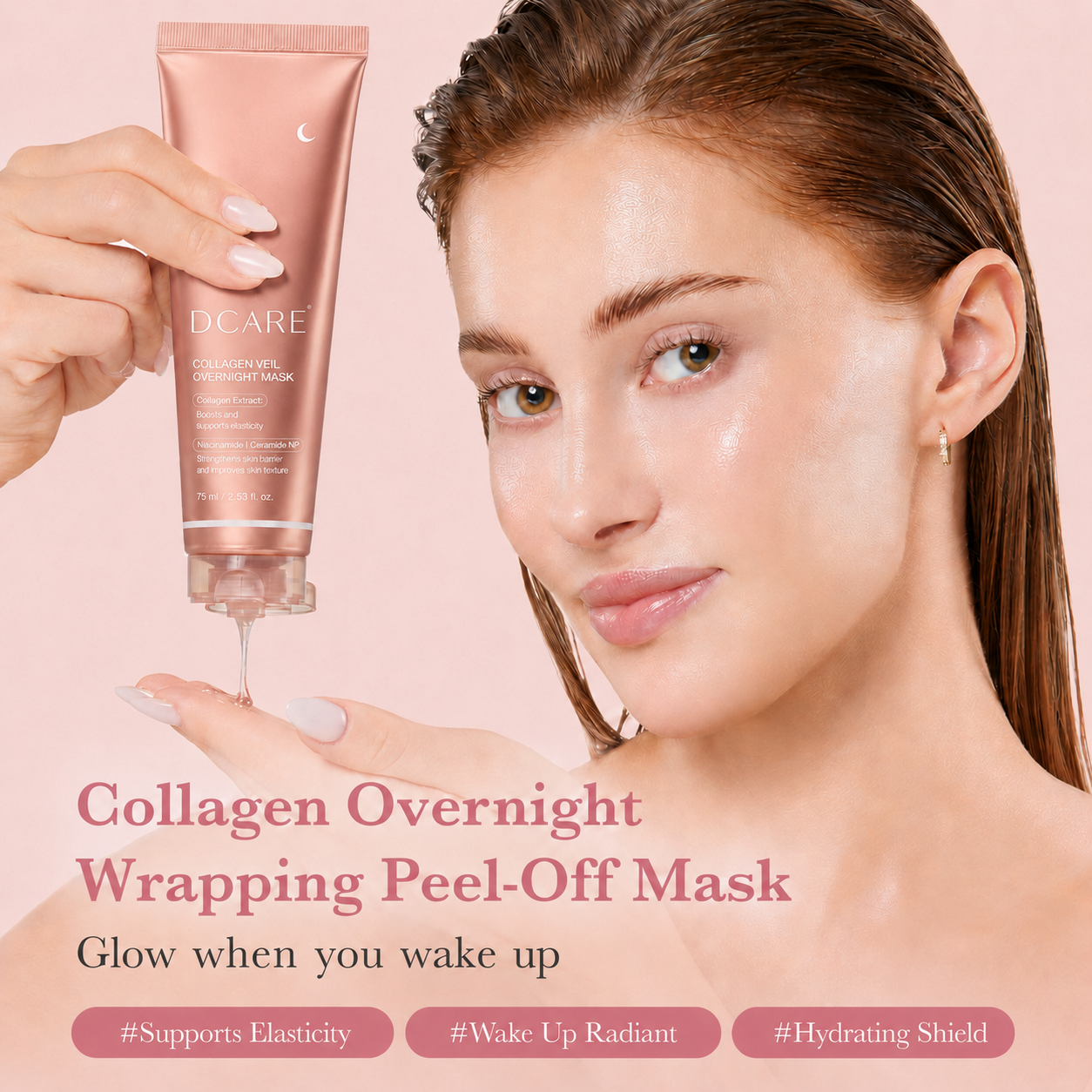 DCARE Collagen Veil Overnight Mask