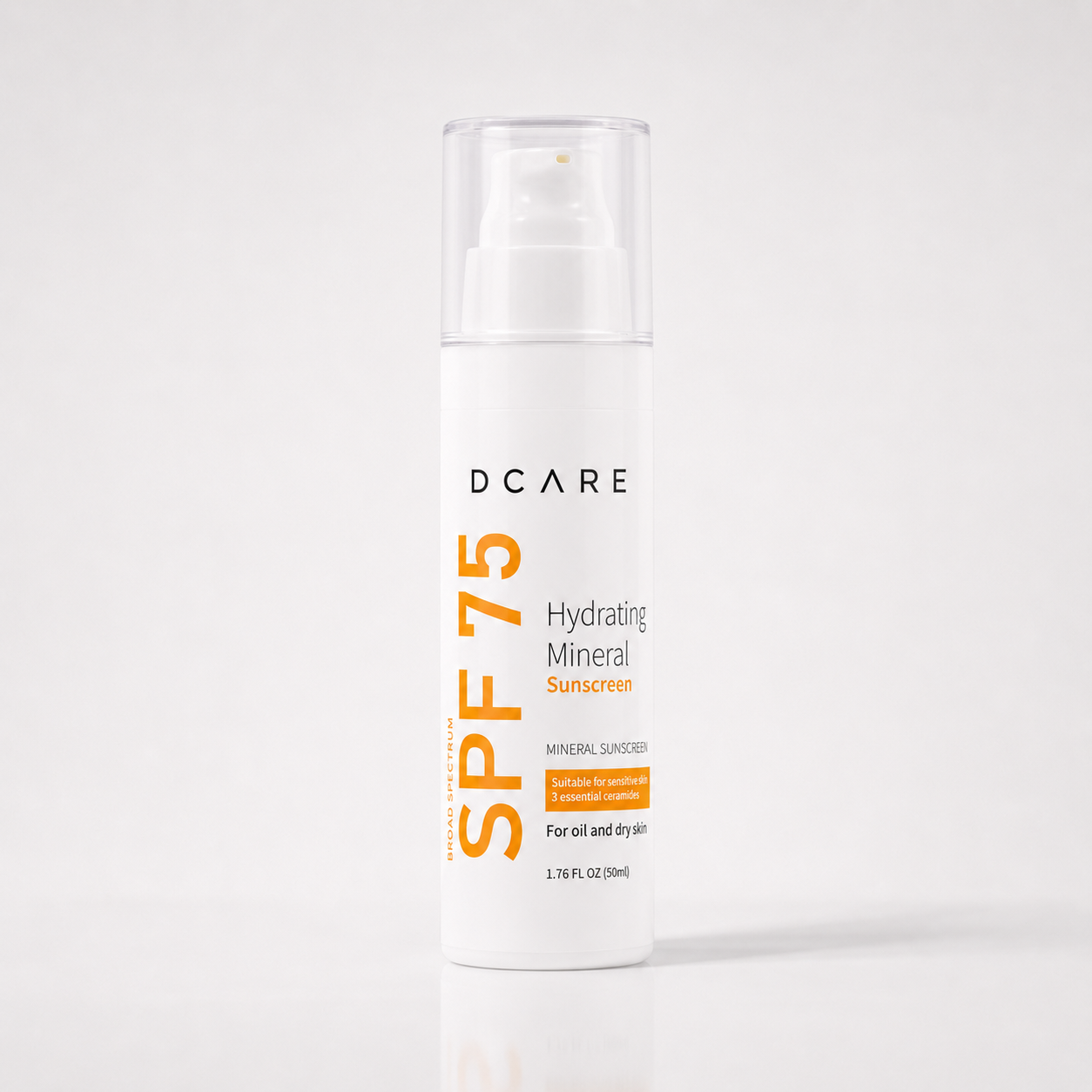 DCARE Mineral Sunscreen SPF 75